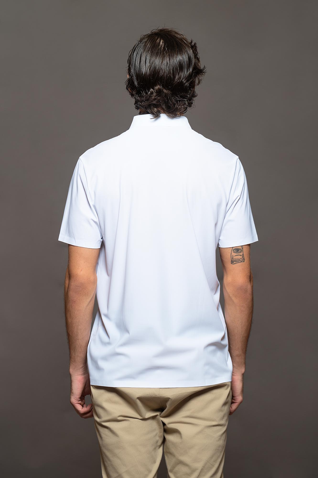300BL - CHOMBA PELLICCIA BLANCO